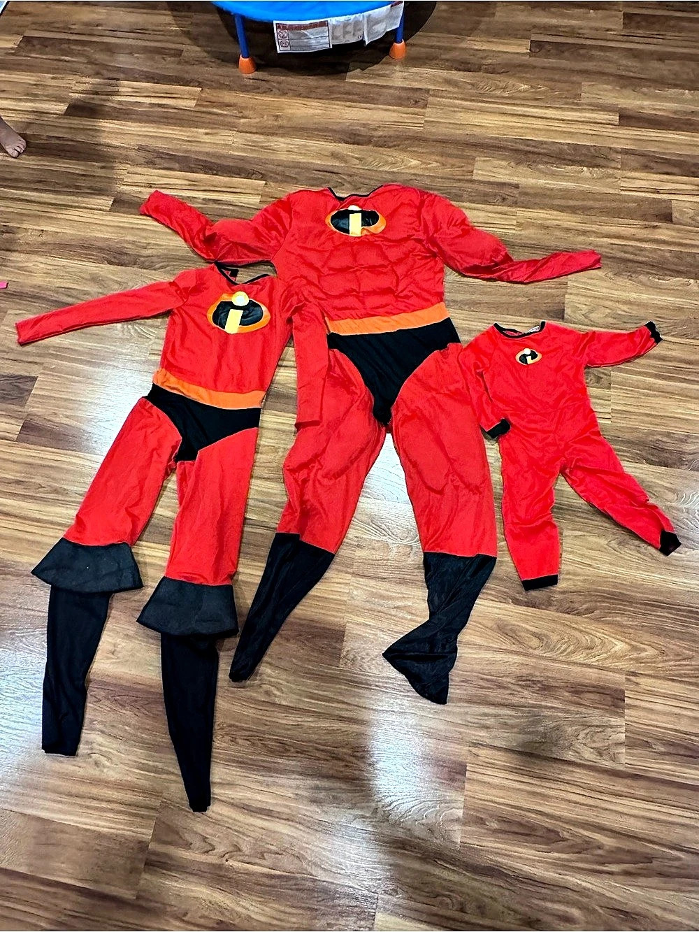 Disney The Incredibles Family Costume Set Red & Black